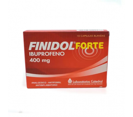 Finidol Forte 10 Cápsulas Blandas