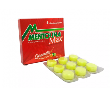 Mentolina Caramelos Max  9 Caramelos