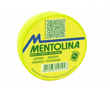 Mentolina Mentol Unguento 10 gr