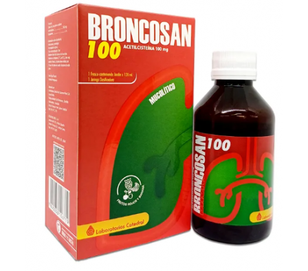 Broncosan Jarabe 100mg Jarabe 120ml