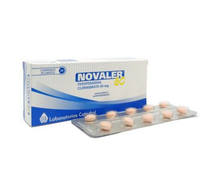 Novaler 60 mg - Caja de 20 Comprimidos Recubiertos