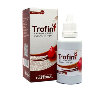 Trofin Hierro Glicinato Quelato 30mg Solucion 30ml