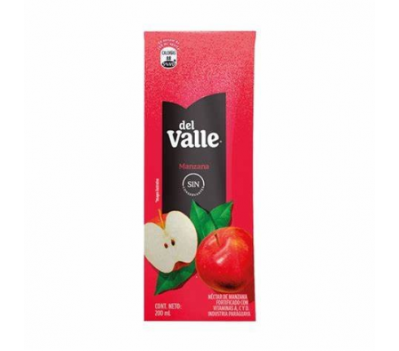 Jugos Del Valle Manzana Tetra de 200 ml.