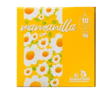Te Guarani Manzanilla  10 Saquitos.