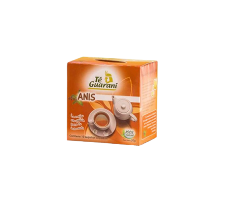 Te Guarani Anis 10 Saquitos.