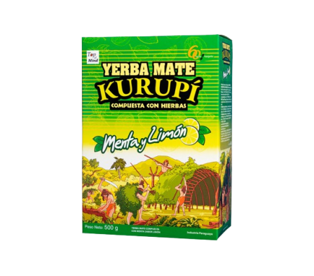 Kurupi Yerba Compuesta Menta y Limon de 500gr