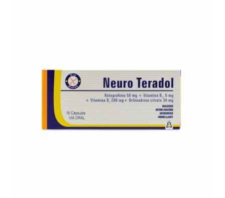 Neuro Teradol 16 Cápsulas