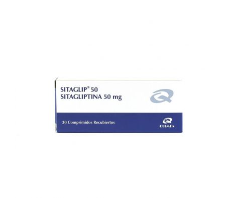Sitaglip Sitaglipina 50 mg - 30 Comprimidos