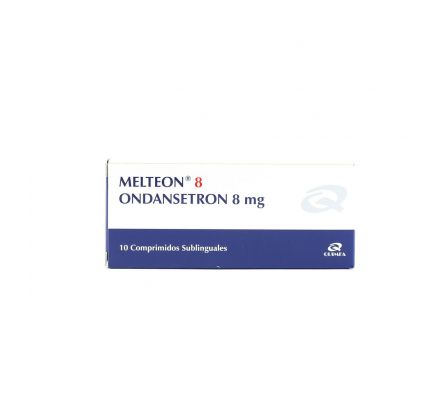 Melteon Ondansetron de 8 mg - Caja con 10 comprimi