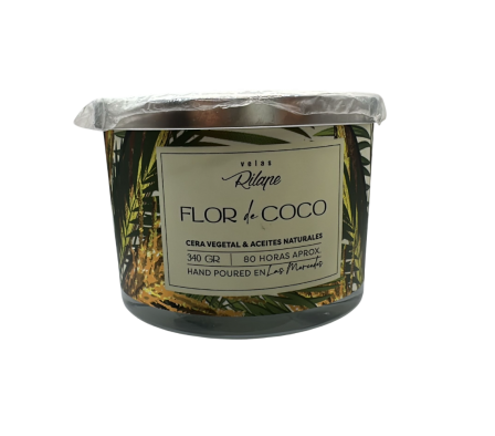 Rilape Vela Aromatica 340gr. Flor de Coco