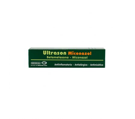 Ultrason Miconazol Crema Pomo   