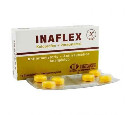 Inaflex 12 Comprimidos Gastroprotegidos