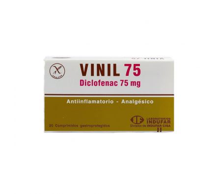 Vinil 75 Comprimidos Gastroprotegidos Ca    