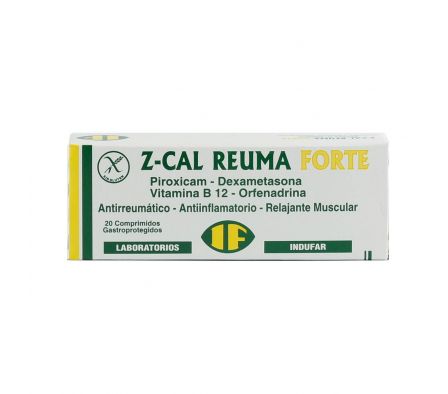 Z-Cal Reuma Forte Com.Gastroprotegidos