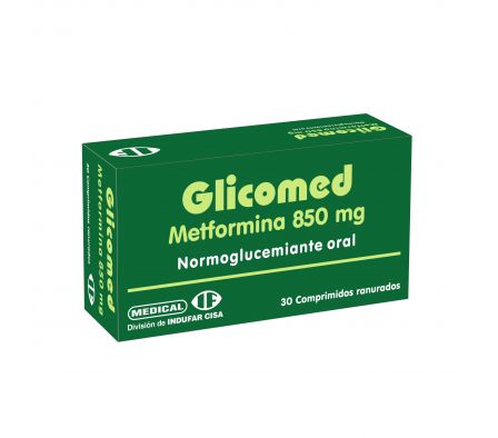 Glicomed Mermorfina 850mg 30 Comprimidos