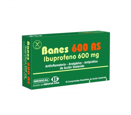Banes 600 LP 10 Comprimidos Liberacion Prolongada