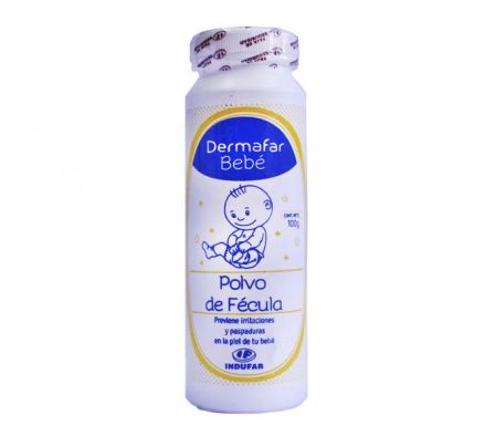 Dermafar Talco Bebe Fecula - 100 gr