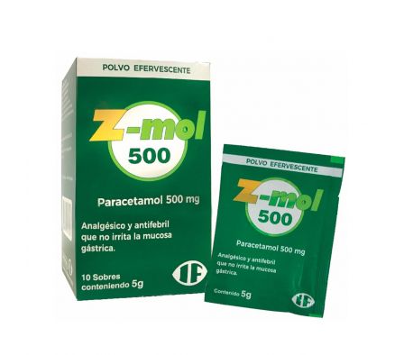 Z-mol 500mg Polvo Efervescente 5g