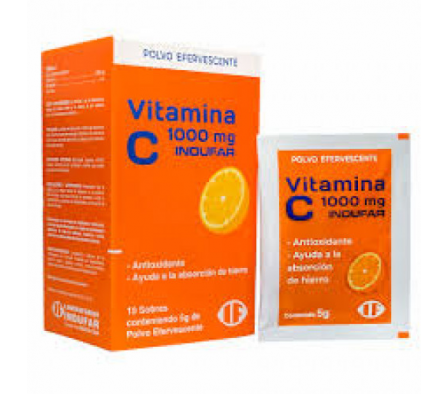 Vitamina C + D + Zinc Triple Inmunidad Naranja 5gr