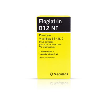 Flogiatrin B12 NF 1 Frasco-Ampolla + 1 Ampolla