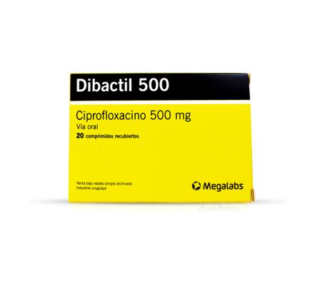 Dibactil 500 - 20 comprimidos recubiertos