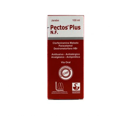 Pectos Plus Paracetamol Clorfeniramina Dextrometor