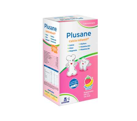 Plusane Calcio Infantil Suspensión 240 mL