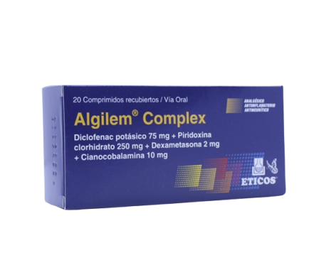 Algilem Complex 20 Comprimidos Recubiertos