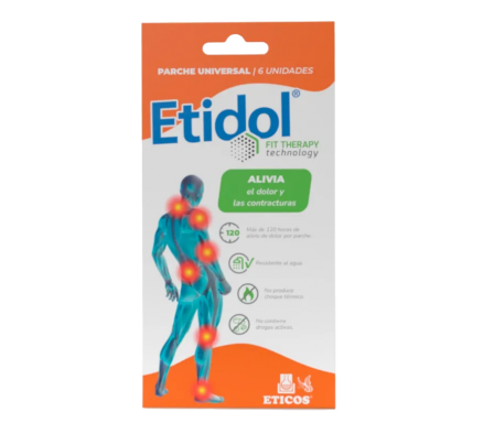 Etidol Fit Therapy Technology Parche Universal 6 U