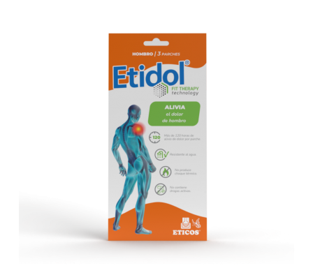 Etidol Fit Therapy Technology Hombro 3 Parches 