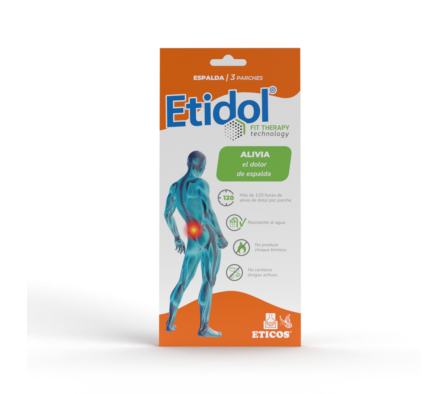 Etidol Fit Therapy Espalda 3 Parches 