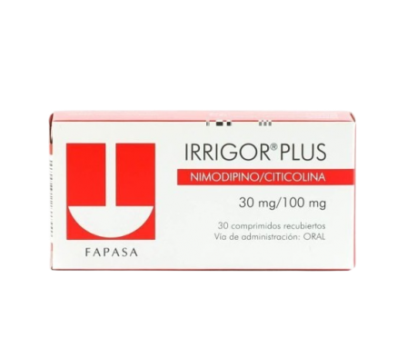 Irrigor Plus Citicolina Caja de 30 Comrprimidos