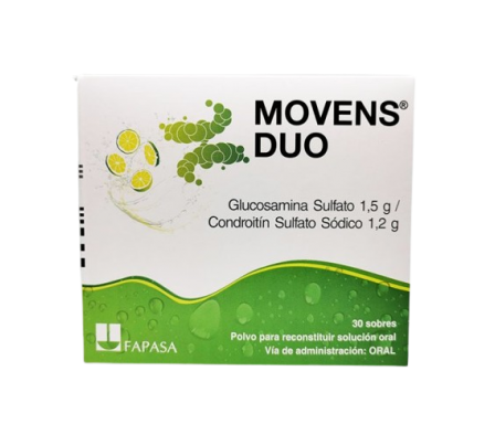 Movens Duo Glucosamina Sulfato 1,5mg 30 Sobres