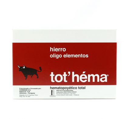 Tothéma Hierro Oligo Elementos - Cont. 10 Ampolla