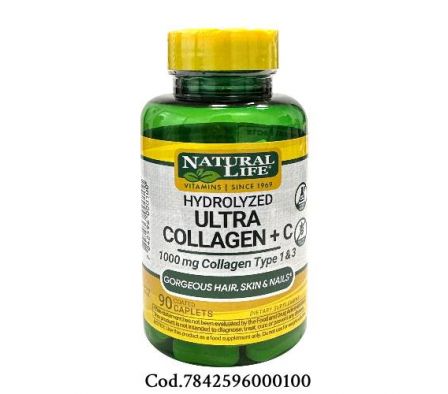 Natural Life Ultra Collagen + C 90 Cápsulas