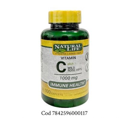 Natural Life Vitamina C + Escaramujos 1000mg x 100
