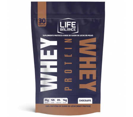 Life Balance Whey Protein Sabor Chocolate 1kg