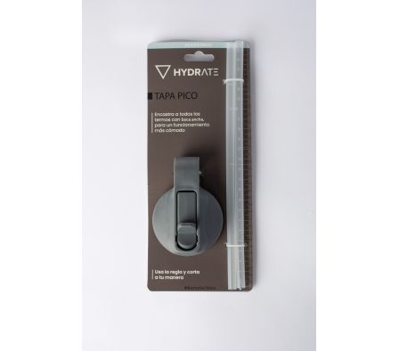 Hydrate Accesorio Boca Fina Tapa Pico Grafito
