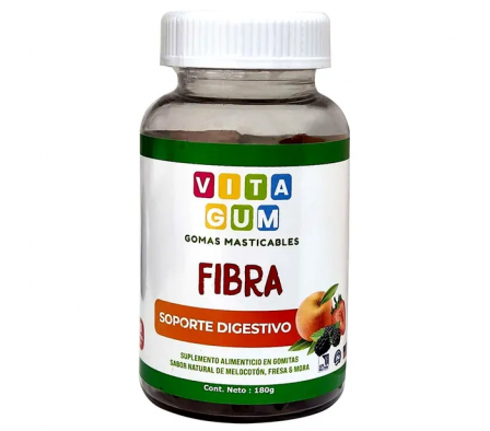 Vitagum Fibra Frasco x 60 Gomitas Masticables 