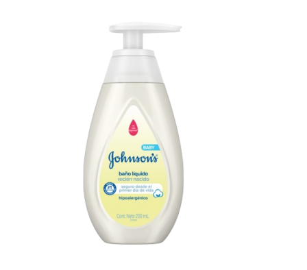 Johnson Johnson Jabon Liquido Recien Nacido 200ml