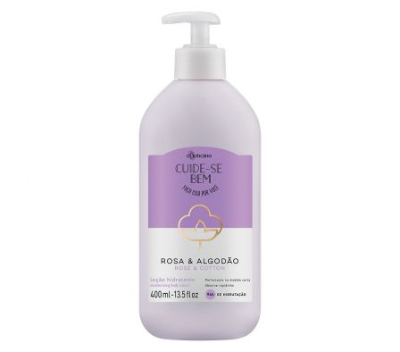 oBoticário CBEM Loción Corporal Rosa Algodao 400ml