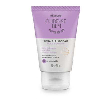 oBoticário CBEM Crema p/Manos Rosa & Algodao 50g