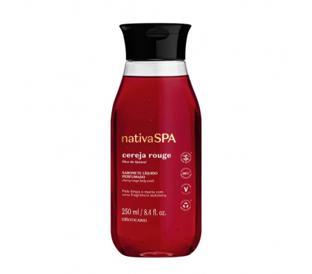 oBoticario Nativa SPA Jabon Liq Cereja Rouge 250ml