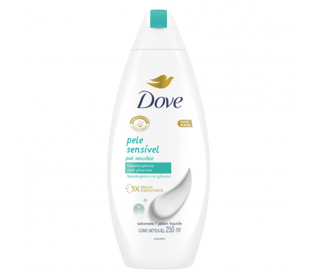 Dove Jabón Liquido Piel Sensible 250ml