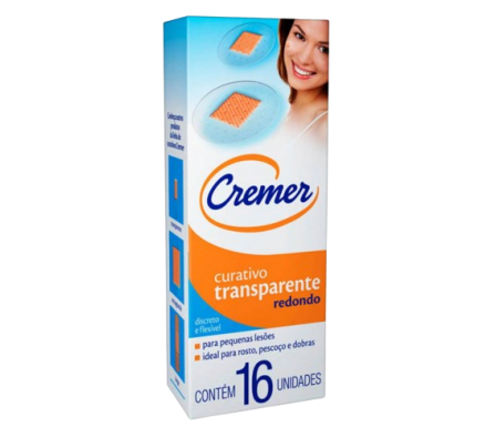 Cremer Curitas Redondas Transparente 16 Unidades.