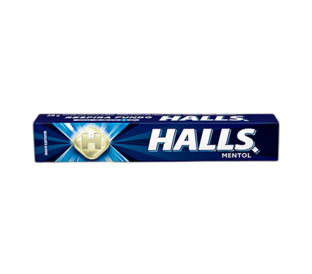Halls Caramelo Menthol 30gr
