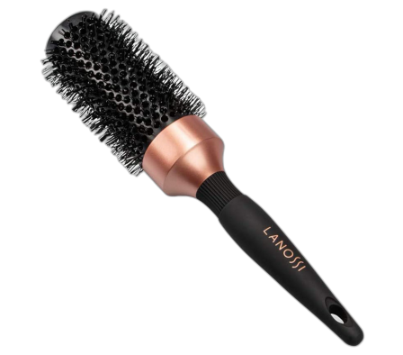 Cepillo Bronze P/ Cabello Medio Mango Antide.