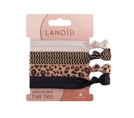 Lanossi Gomitas P/ Pelo Animal Print 6 Unidades.