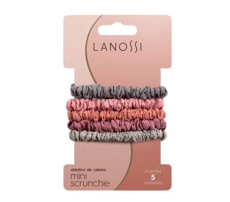 Lanossi Goma P/ Pelo Surtidos 5 Unidades.