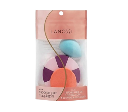 Lanossi Kit De Esponjas Para Maquillaje
